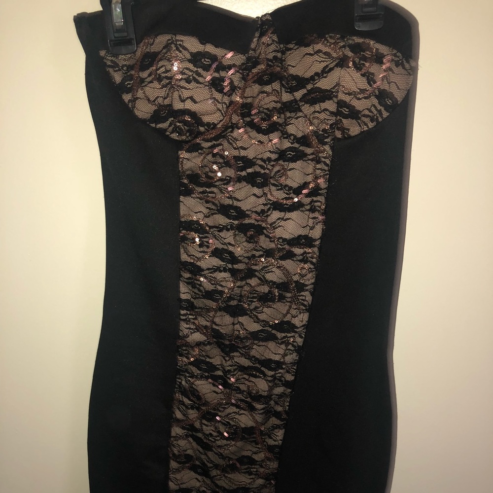 Black and Tan dress